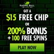 Raging Bull Casino 100 free spins no deposit